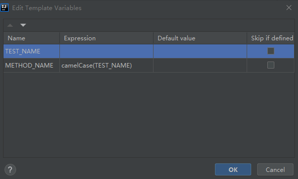 Junit5 live template